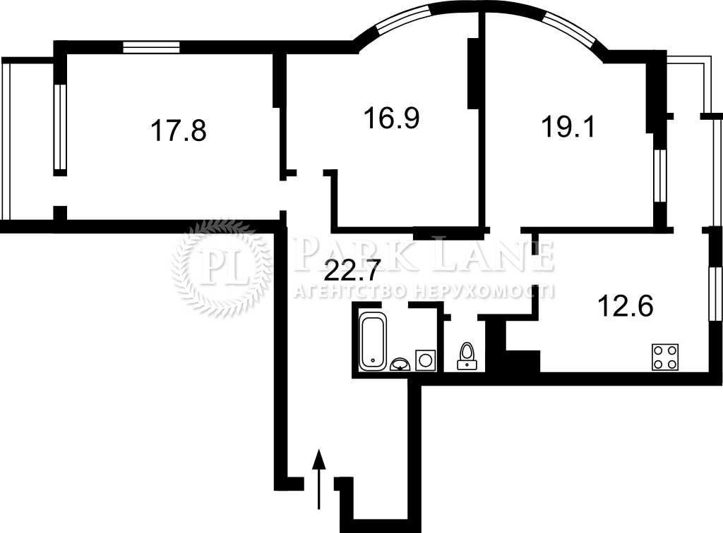 ТЕРМІНОВО! Продаж 3К. Григоренка Петра 22/20, Позняки.