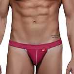 Męskie Sexowne Siateczkowe Stringi i Jockstrapy w Jednym - L