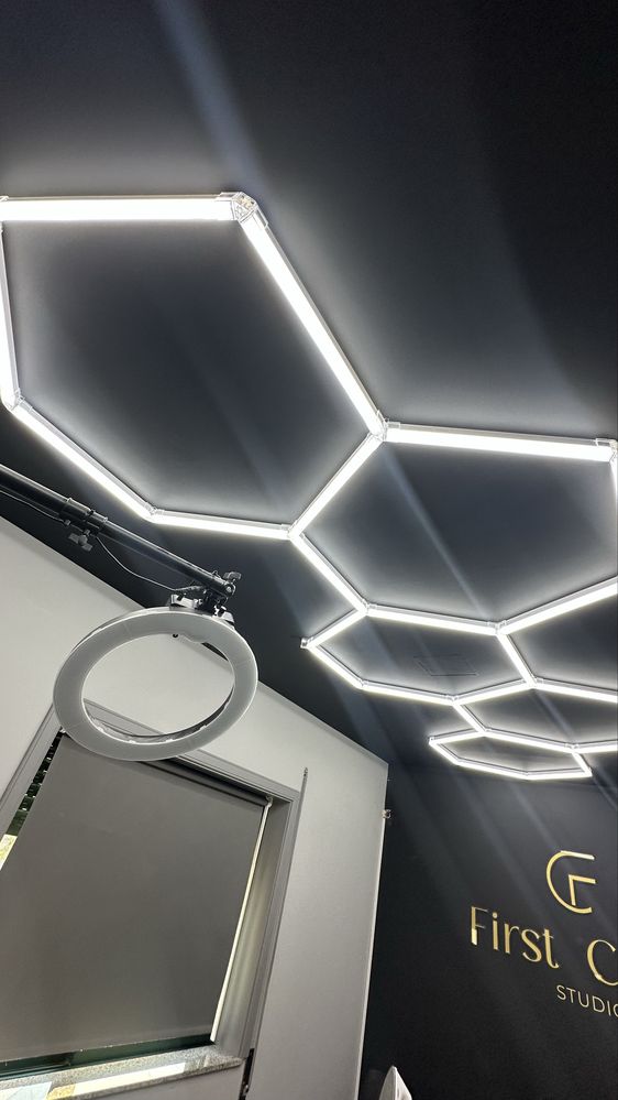 Luz Led hexagonal