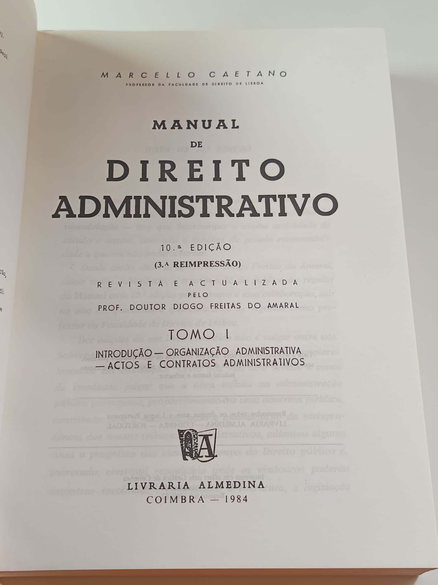 Direito administrativo I e II