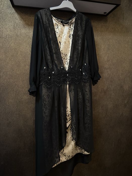 Шикарна сукня в леопардовому принті