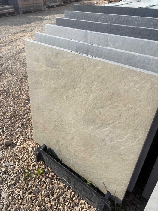 Gres Tarasowy Płytka gruba Beżowa 60x60x2 cm Płytki Tarasowe Stargres