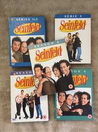 SEINFELD - lote de 5 caixas dvd - Temporadas 1,2,3,4,5 e 6