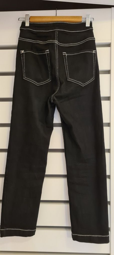 Spodnie jeansowe czarne Reserved Denim rozm.36