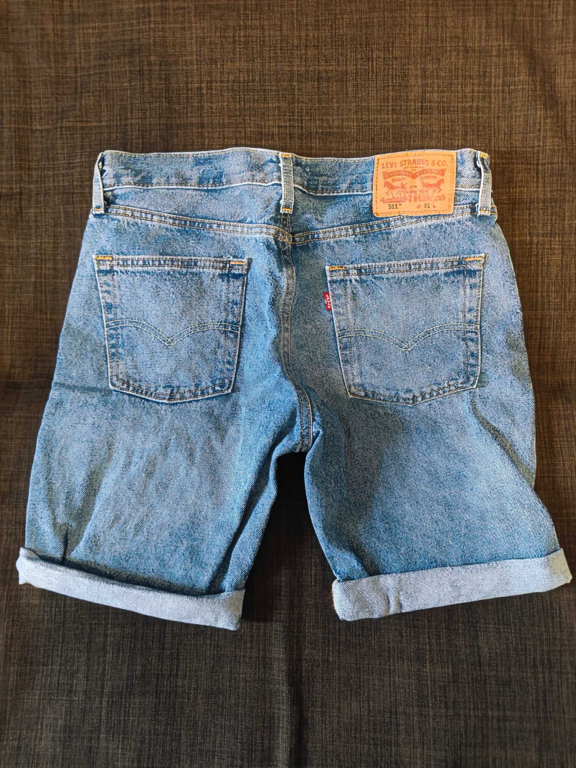 Мужские джинсовые шорты Levis (М)