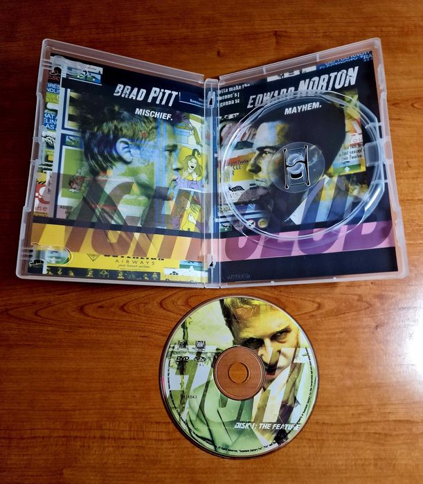 CLUBE DE COMBATE (Fight Club) David Fincher c/Brad Pitt/Edward Norton