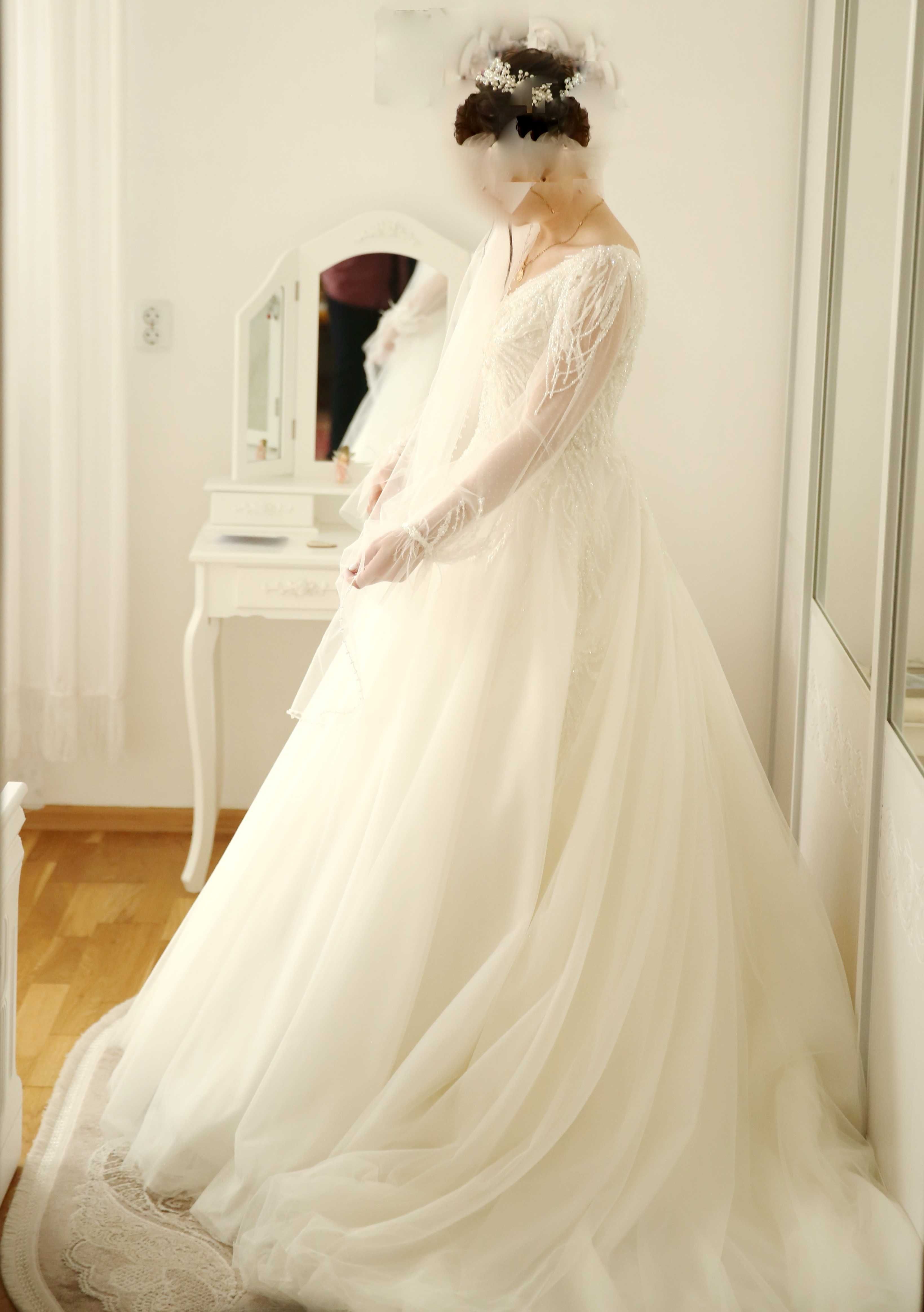 Ekskluzywna suknia ślubna - NS SPOSA Haute couture fashion house