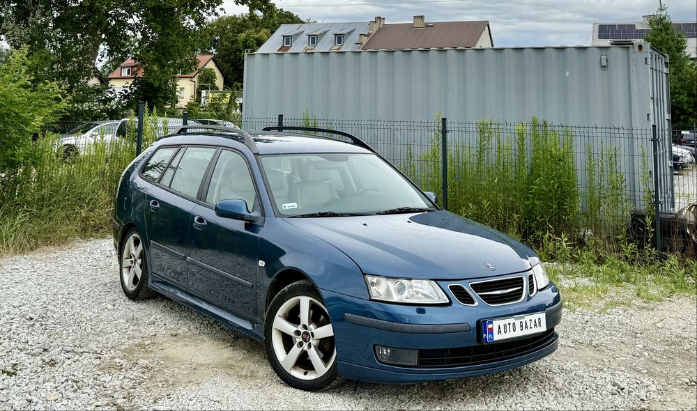 Saab 9-3 1.9 TiD * Klima * 2007 * Skóry * Hak * Alufelgi * Super Stan