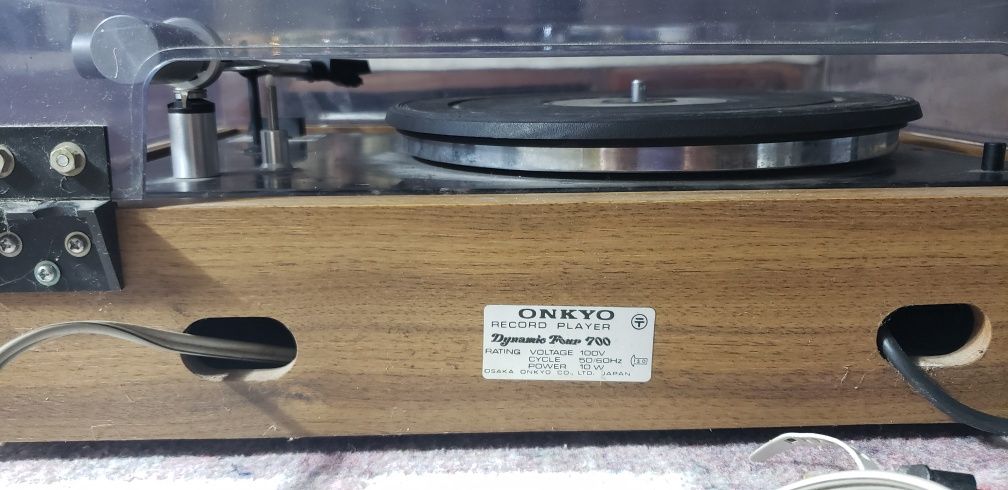 Gira discos antigo ONKYO