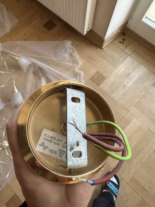 Кришталевий точковий світильник Kolarz