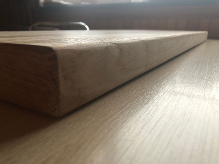 Stopnie trepy schody dębowe blaty grubość 4,2 cm .