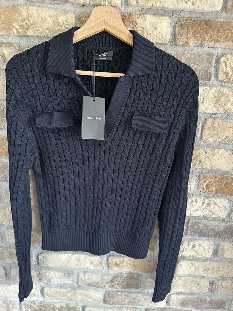 Bawelniany sweter massimo dutti rozmiar M