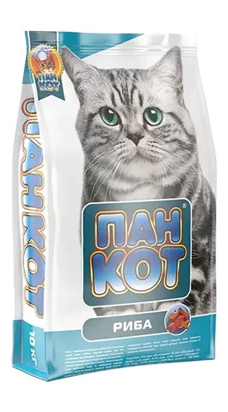 Корм Пан Кот всі смаки
