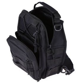 Рюкзак сумка тактическая, военная через плечо Oxford 600D, 26х19х10 см