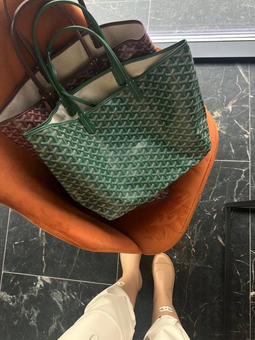 Сумка шоппер Goyard найкраща версія виконання усі деталі збережено