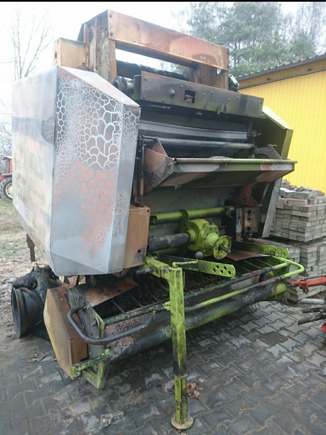 Prasa CLAAS Variant 180 260 Rotocut części 280 tryb podbierak