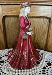 **Limitowana COALPORT Kokekcjonerska Porcelana Figurka Moda Lalka