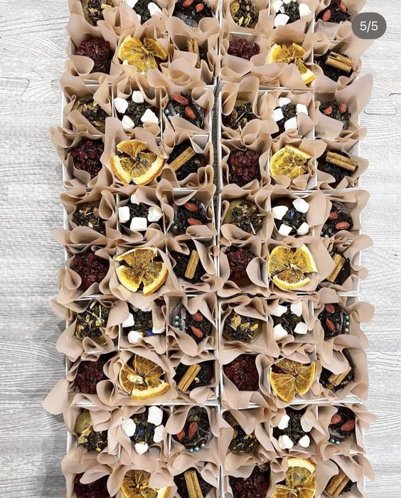 Чайні бомбочки, чай