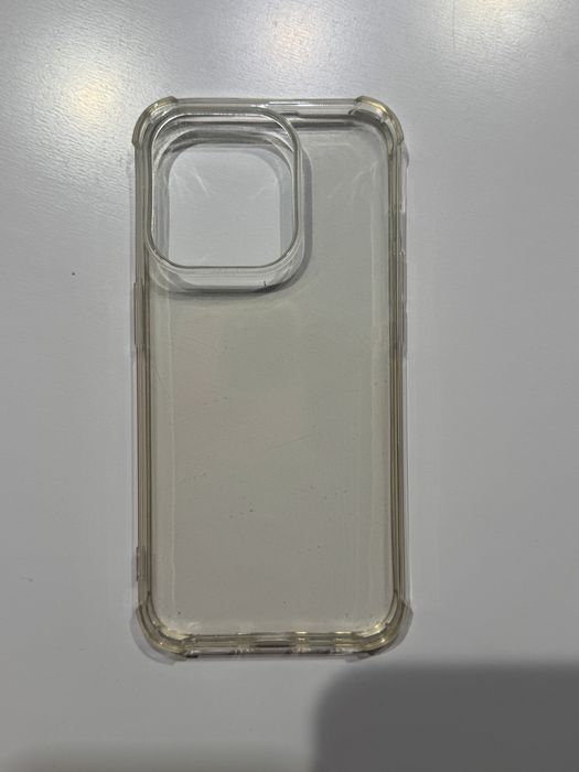 Чехол на айфон 15 про прозорий чохол прозрачный