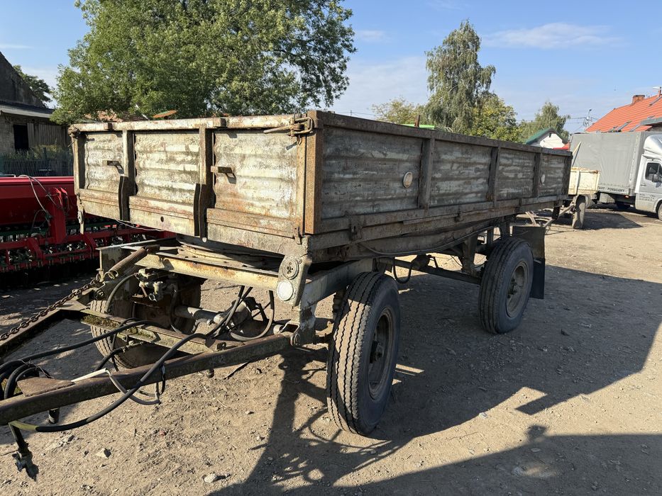 Przyczepa d47 wywrotka Zarejestrowana