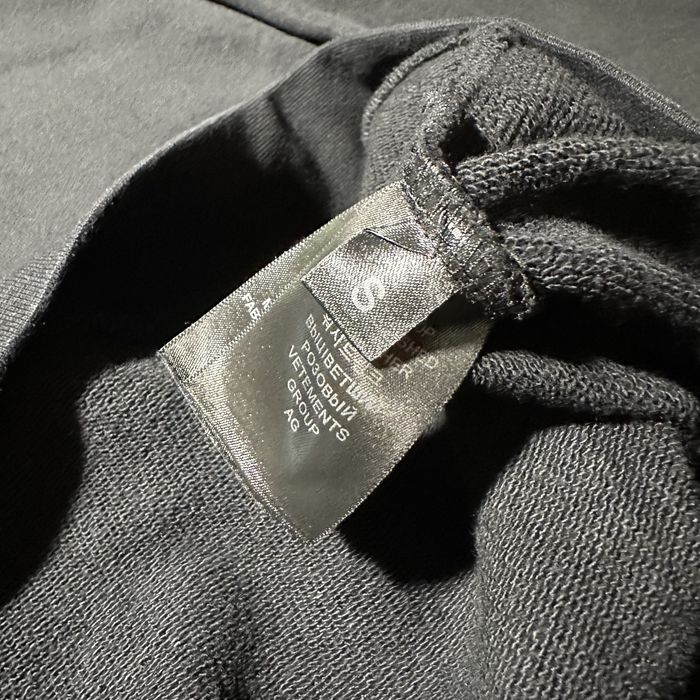 Худи Vetements drip metal hoodie S M L