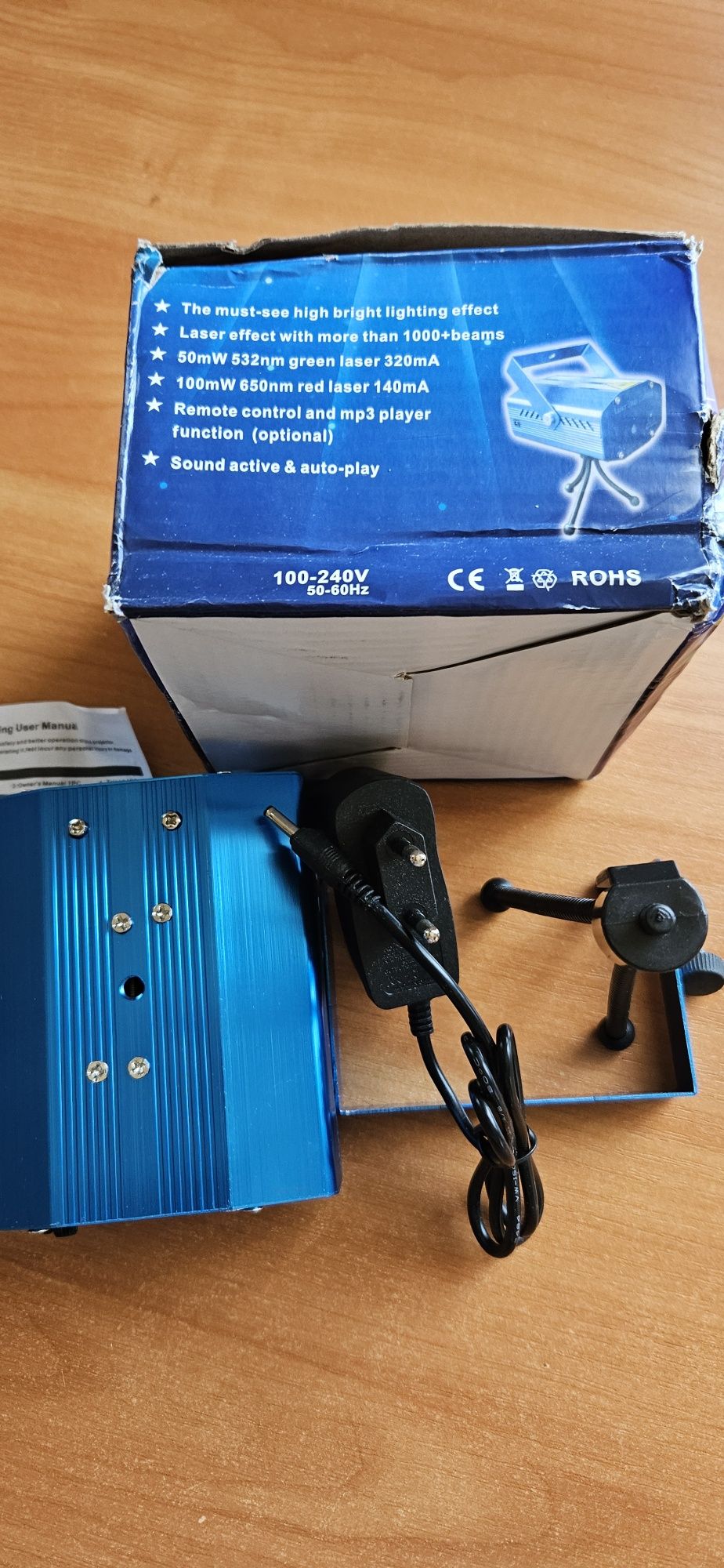 Laser  Disco oświetlenie