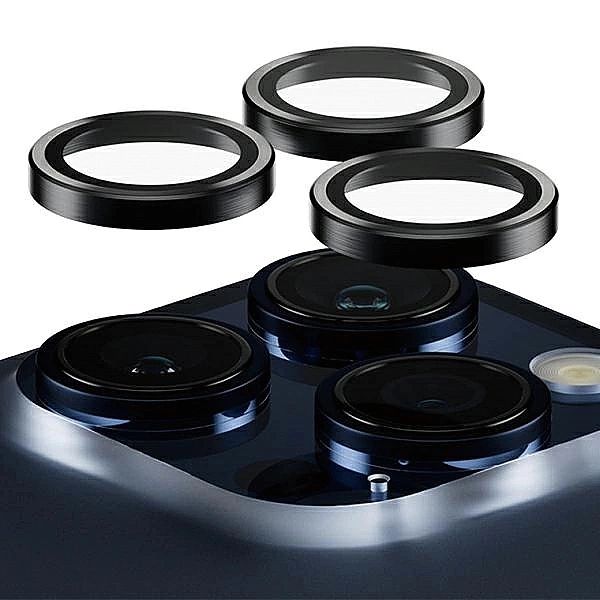 Ochrona aparatu PanzerGlass Hoops Camera na iPhone 15 Pro / 15 Pro Max
