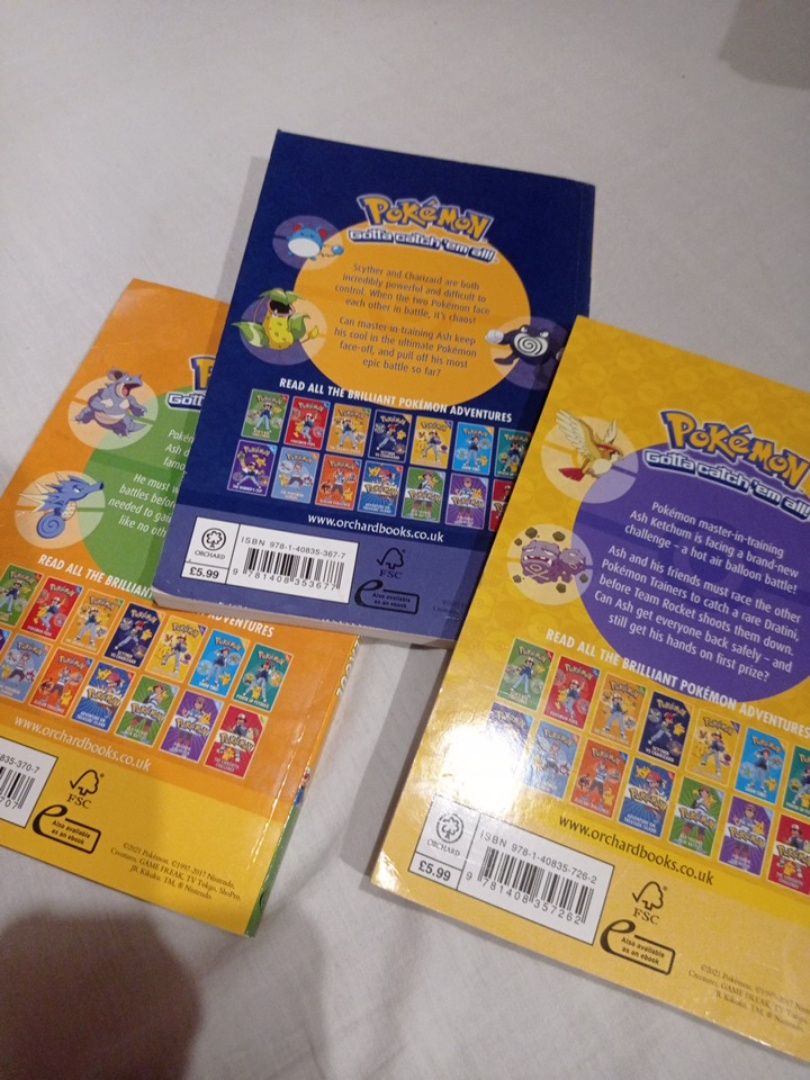 Книги англійською із серії Pokémon