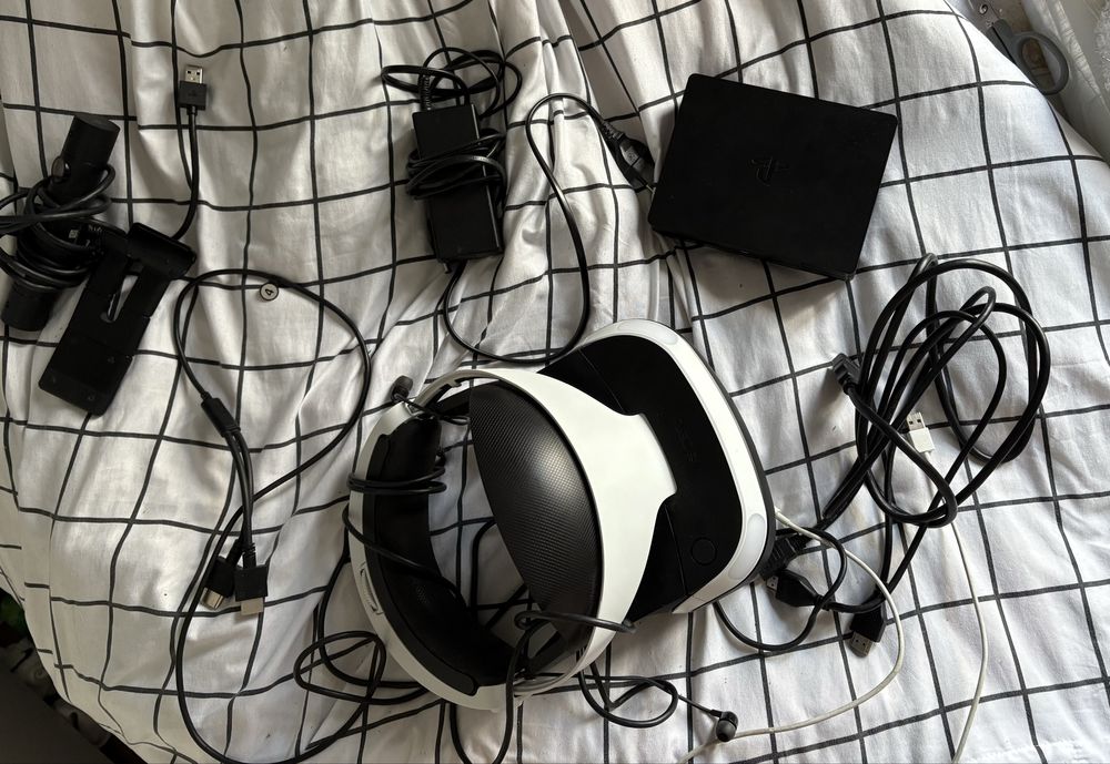 PS4 VR Playstation 4 zestaw VR gogle komplet