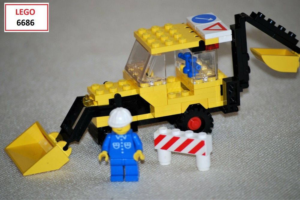 LEGO City Classic: 6654; 6590; 6627; 6641; 6686; 6649; 6505; 6684