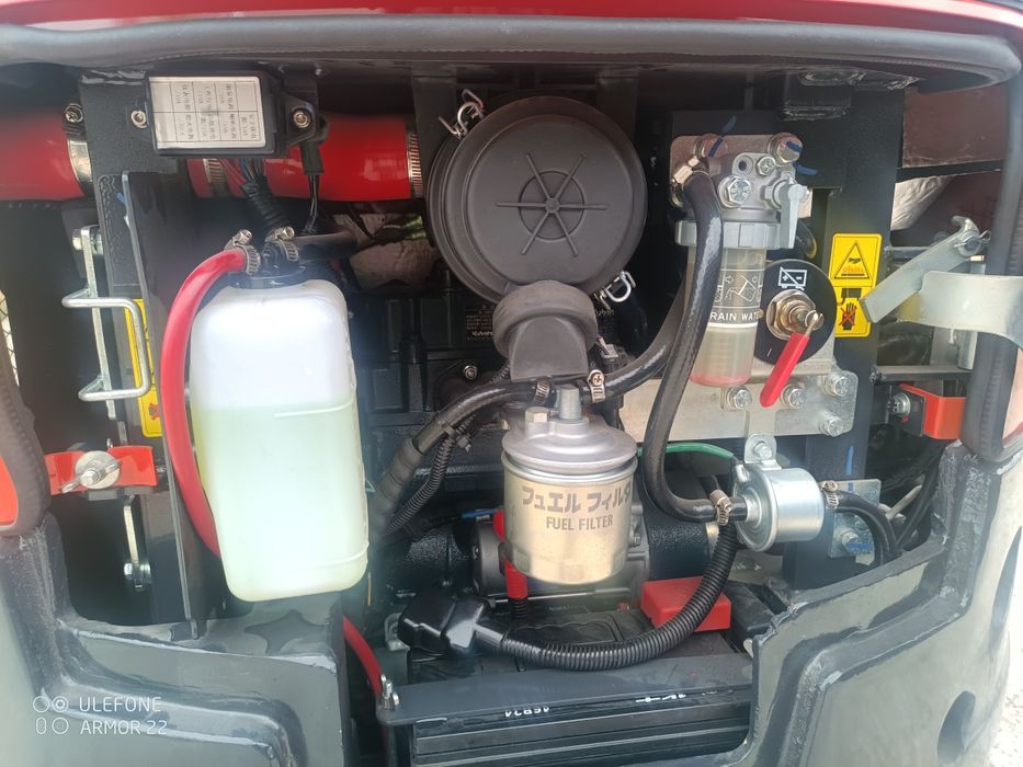 Mini giratórias novas 2 ton motor Kubota 3 baldes