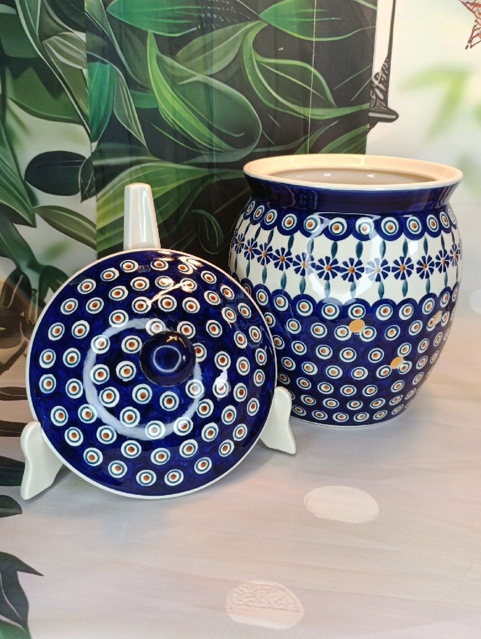 *Pojemnik ceramiczny na ziemniaki 5L ceramika Bolesławiec
