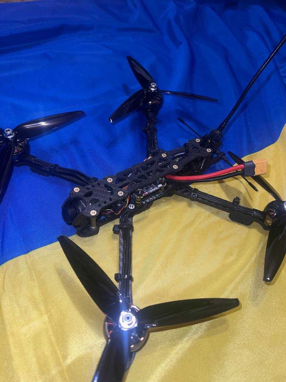 дрон ELRS 915 FPV mark 7 дюймів.протестований та налаштований, готовий