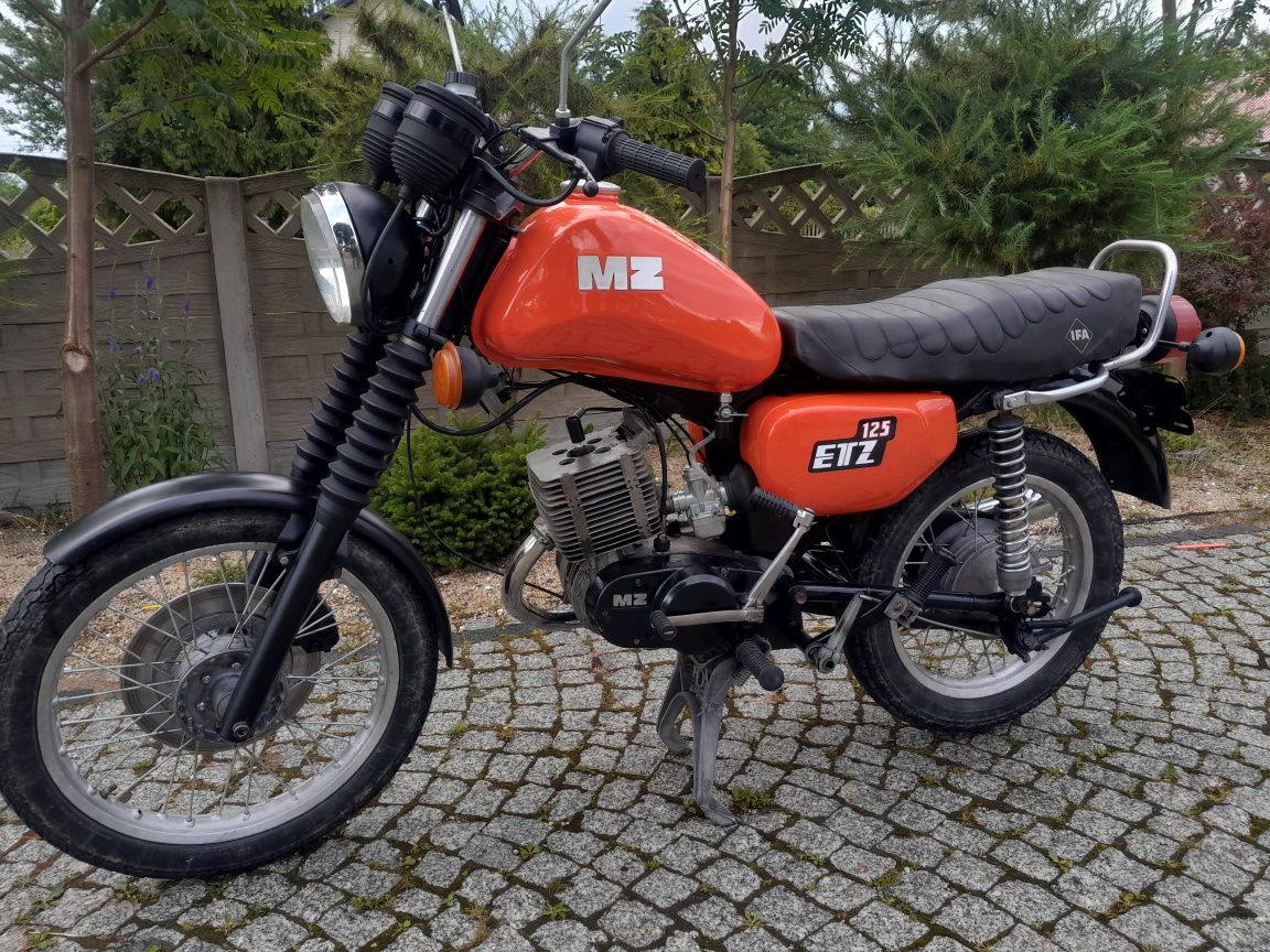 Mz etz 125 zarejestrowana elektronik