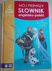 Mój pierwszy słownik angielsko-polski Kraina Lodu