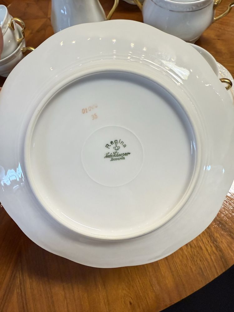 Kehschezer bavaria Serwis porcelanowy herbata trio środek stołu 1421