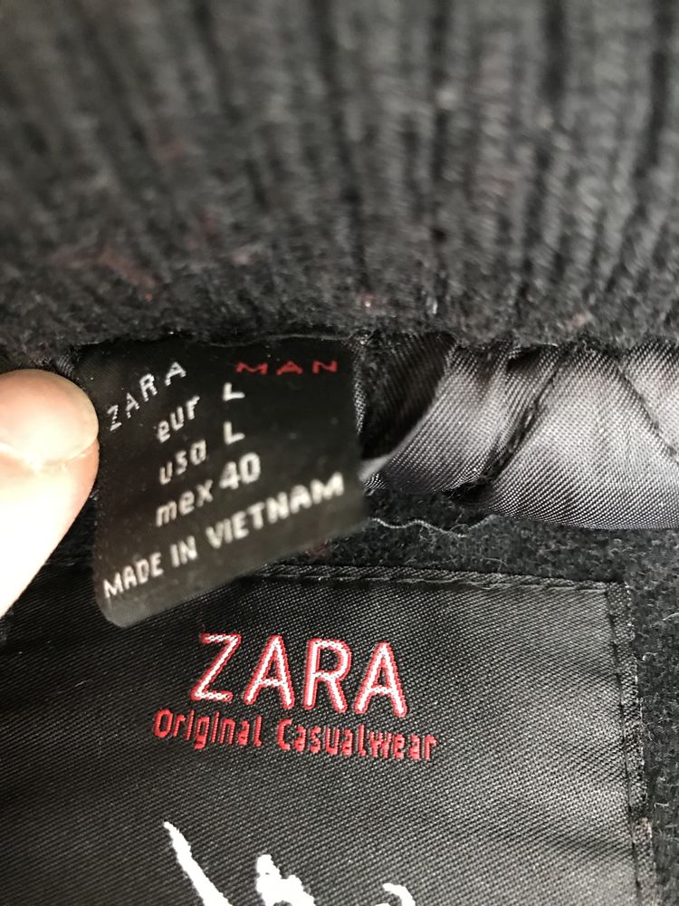 Casaco Zara - botoes madre perola