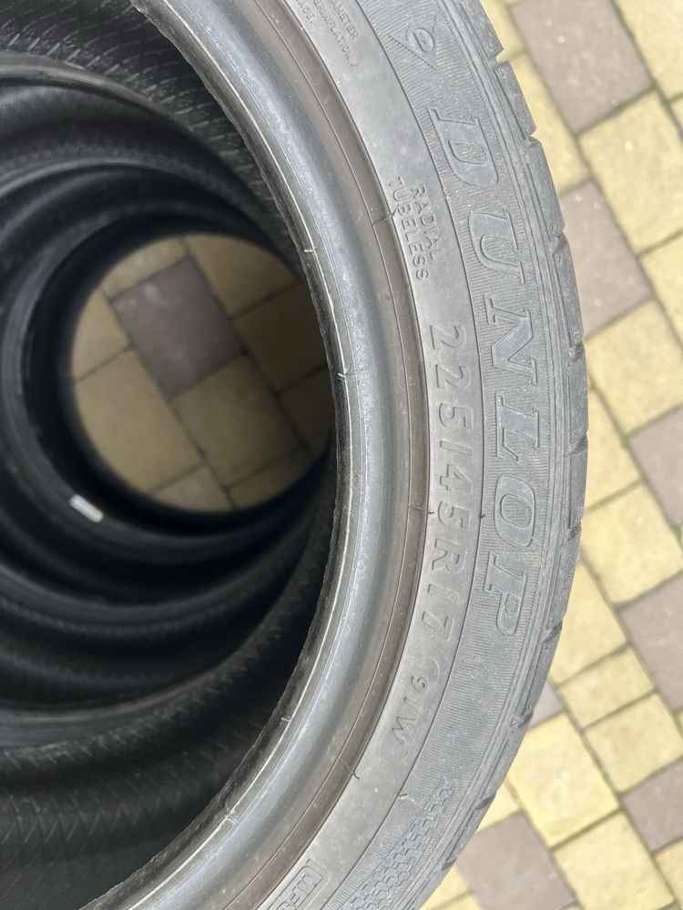 225/45 R17 Dunlop 6мм 2017р