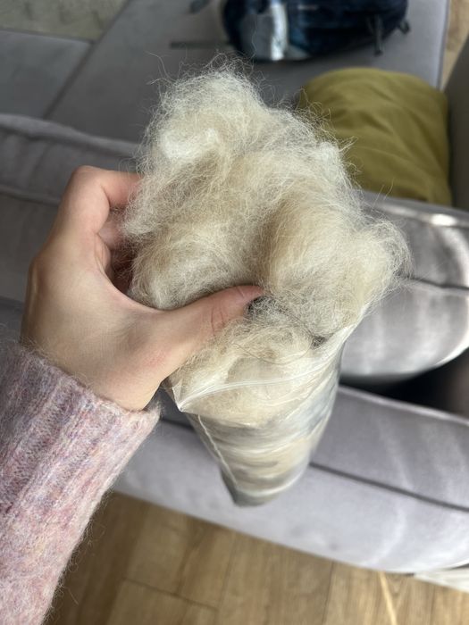 Шерсть собача вичесана коллі / шелті