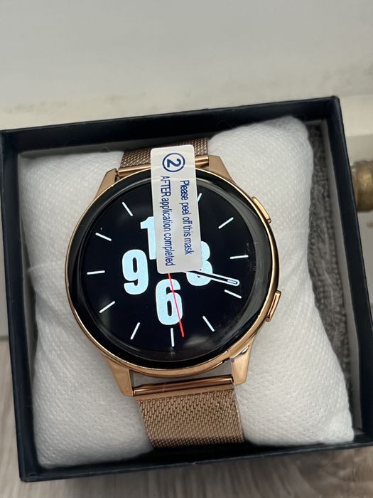 Zegarek smart watch active 2 z dwoma paskami.