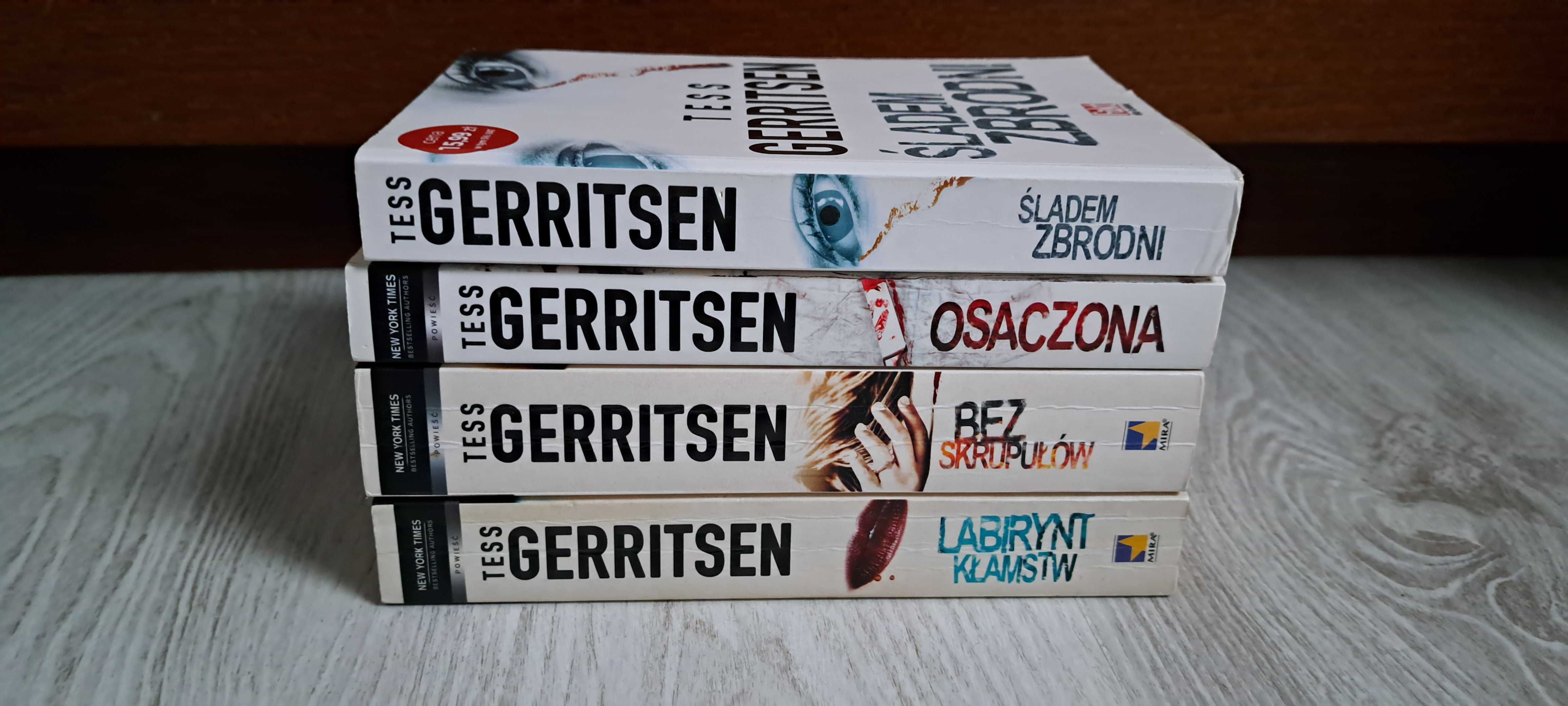 Gerritsen Bez skrupułów + Labirynt kłamstw + Osaczona + Śladem zbrodni