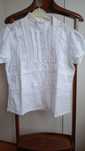 Camisa branca em renda