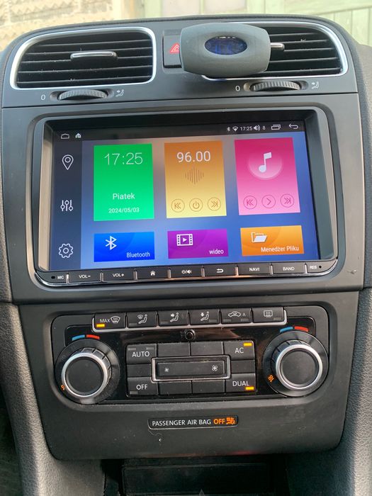 Radio Android Skoda Superb Rapid Roomster Yeti Praktik Fabia GPS 2Din