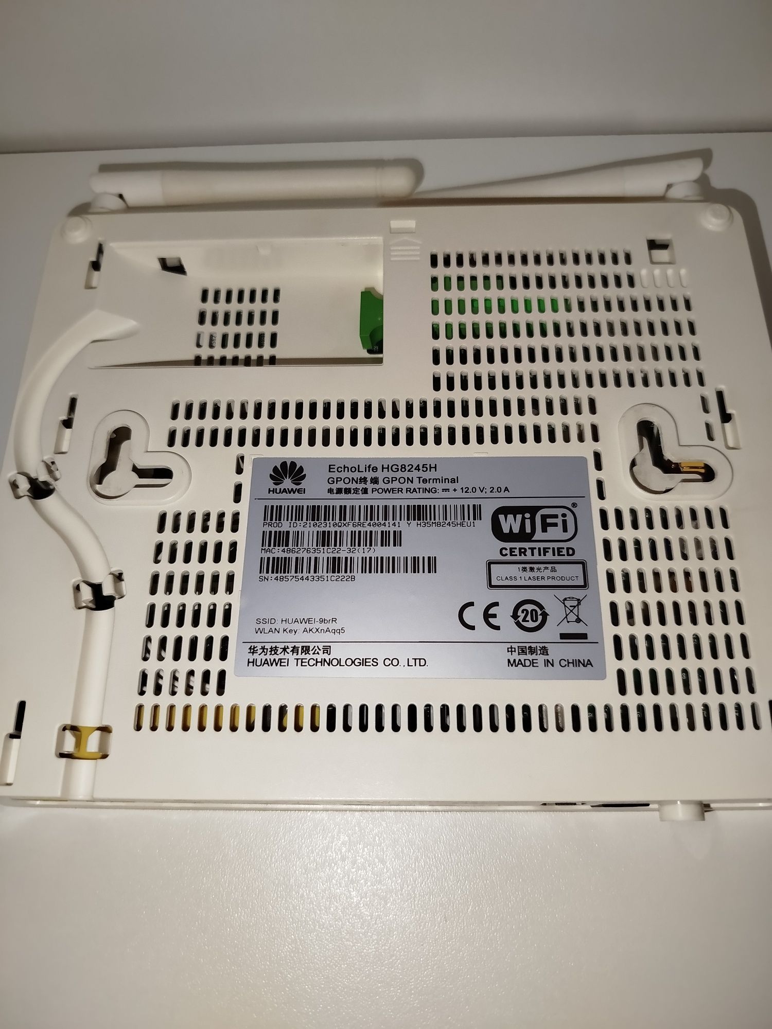 Router Huawei EchoLife HG8245H