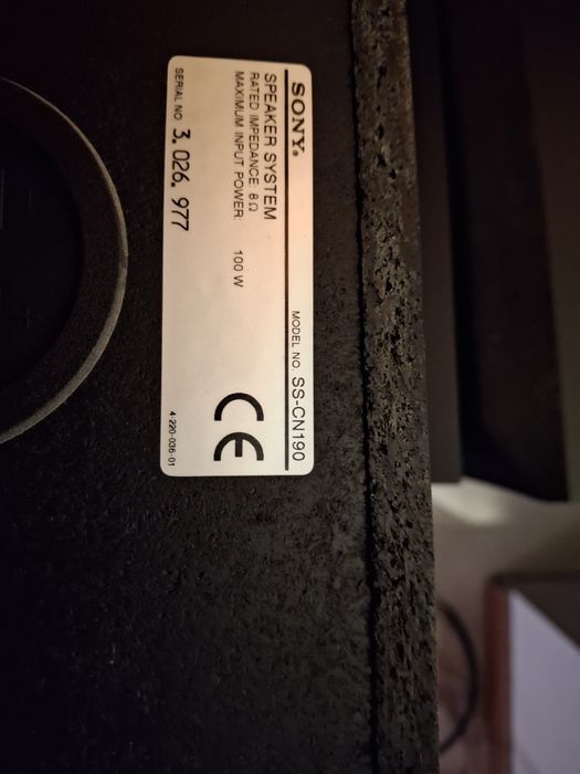 Zestaw głośników Sony 5.1
