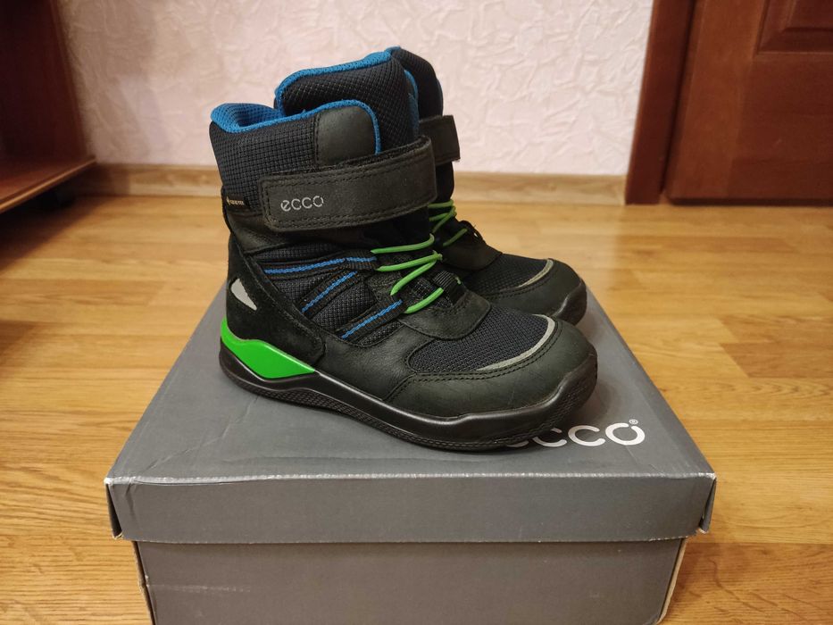 Зимние ботинки Ecco, размер 29, стелька 18 см