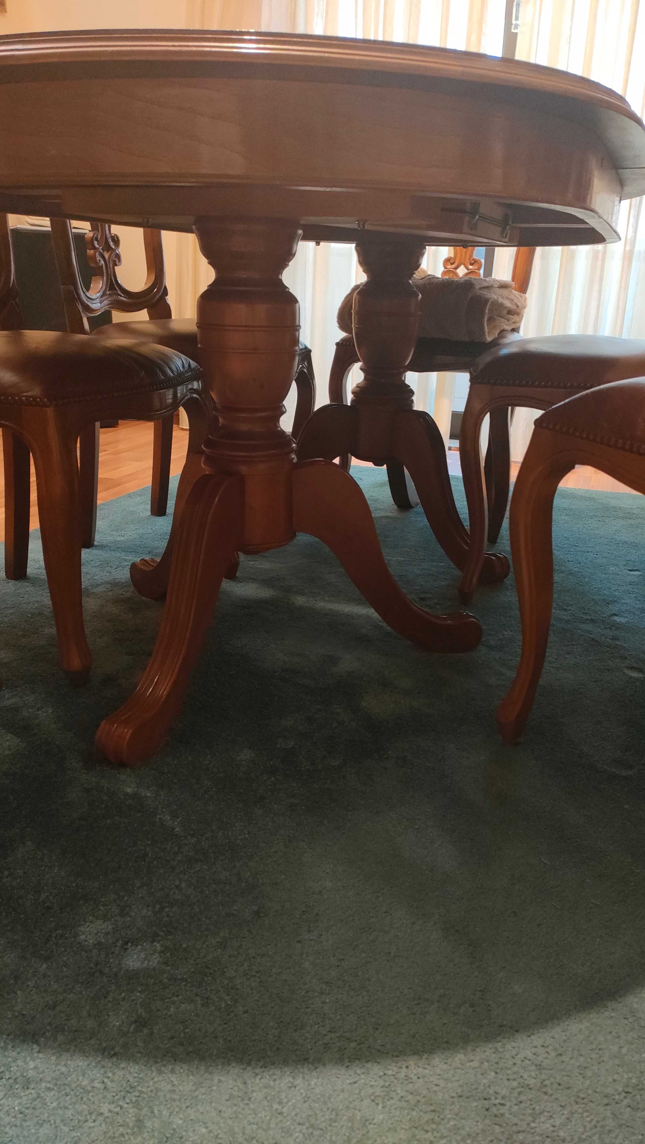 Mesa de jantar + 6 cadeiras