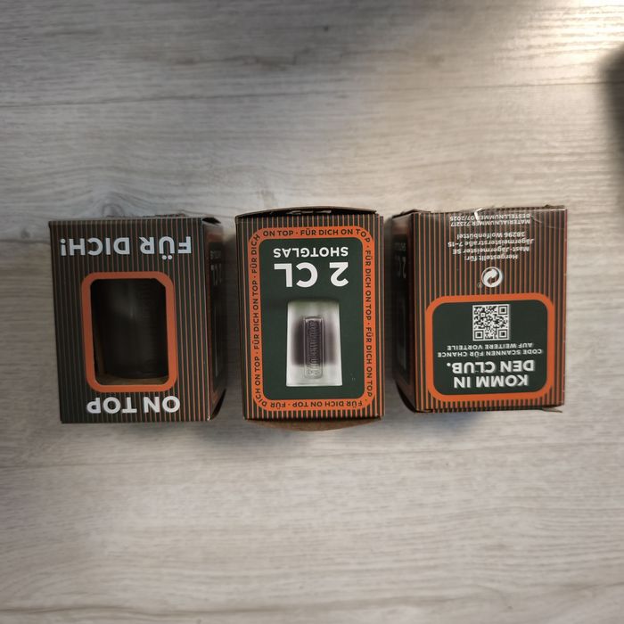 Jagermeister kieliszki