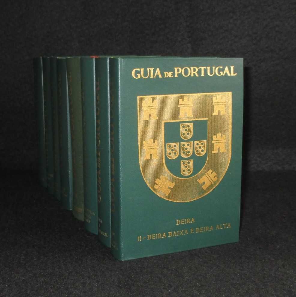 Livros Guia de Portugal Gulbenkian 8 livros Completa