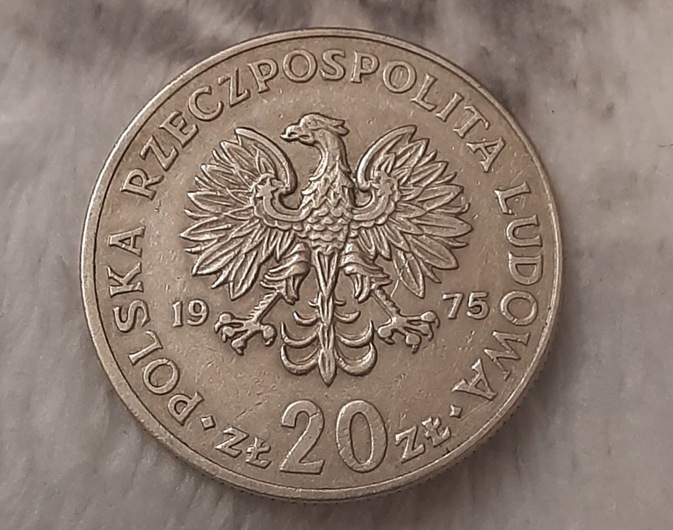Moneta 20 zł z 1975r